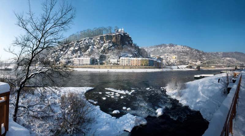 Klostrmanka - Decin, Letna Apartment ภายนอก รูปภาพ